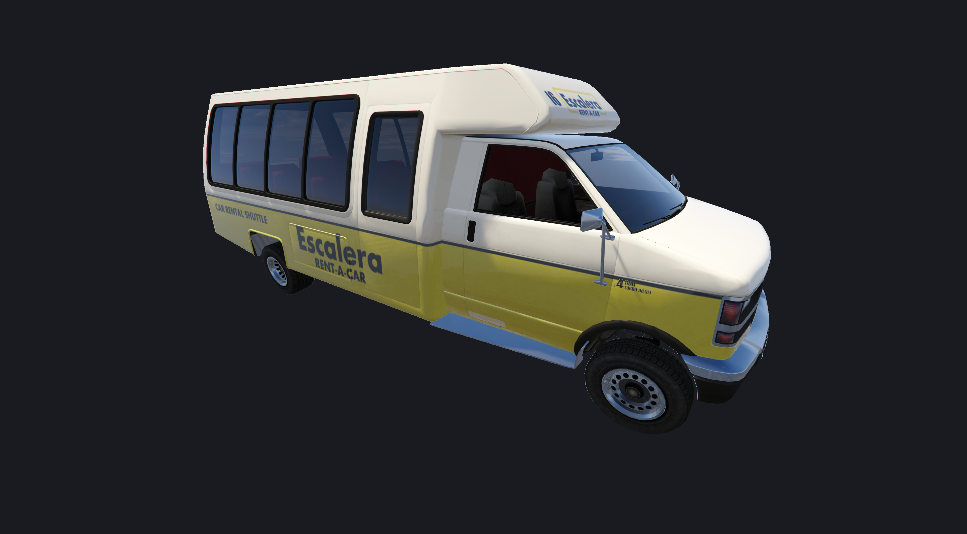 Brute rental shuttle bus gta 5 замена фото 12